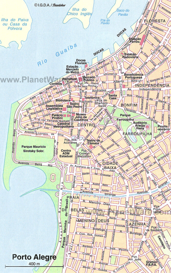 carte du porto alegre